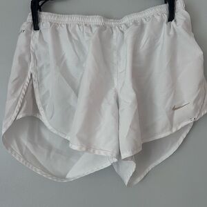 Nike Women's Athletic White Shorts
